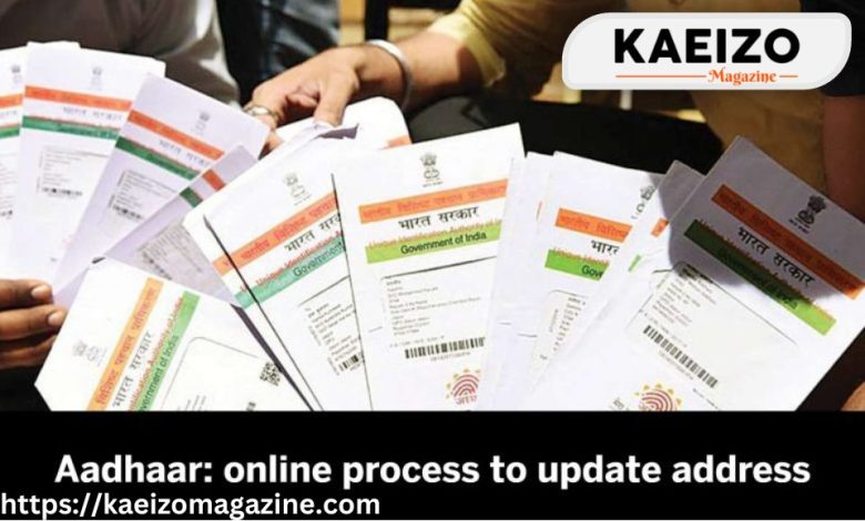 Aadhaar: Aadhaar address update online