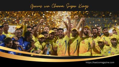 Chennai Super Kings Players Celebrate Victorious Win In IPL 2023