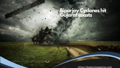 Biparjoy Cyclones Hits Gujarat Coasts