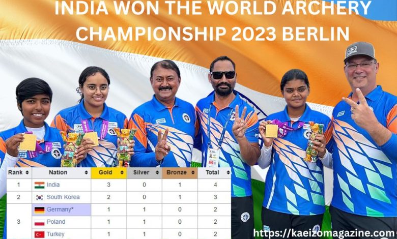 India Wins Historic Gold Medal At World Archery Championships 2023