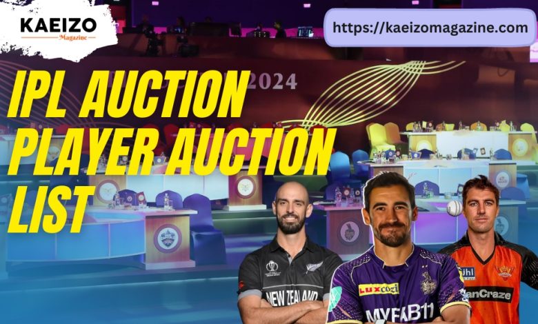 IPL Auction player auction list