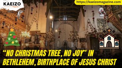 "No Christmas Tree, No joy" in Bethlehem, Birthplace of Jesus Christ