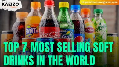 Top 7 most selling soft drinks in the world.