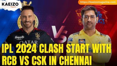 IPL 2024 CLASH START WITH RCB VS CSK IN CHENNAI.