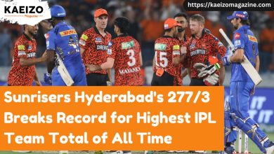 Sunrisers Hyderabad's 277/3 breaks record for highest IPL total of all time