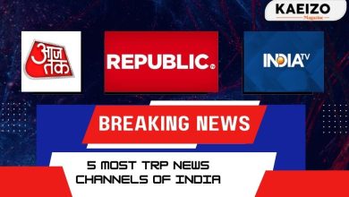 5 Most TRP News channels of india