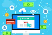 Smartphone with money and digital tool icons, representing ways to earn money online