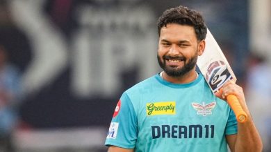 Rishabh Pant walking confidently onto the field