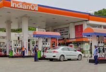 Delhi petrol diesel ban notice at fuel station.