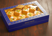 Premium gift box of Soan Papdi