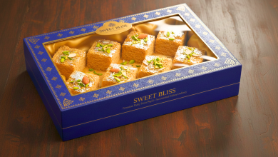 Premium gift box of Soan Papdi